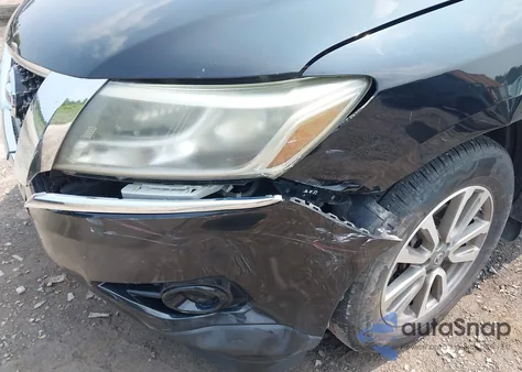 2015 Nissan Pathfinder S from USA, damaged, VIN 5N1AR2MM7FC643516